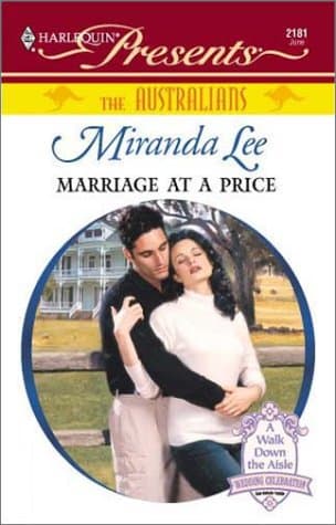 Cover of Marriage at a Price (By: Miranda Lee)