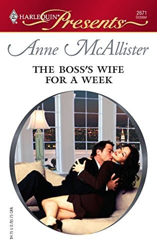 Cover of The Boss's Wife For A Week (By: Anne McAllister)
