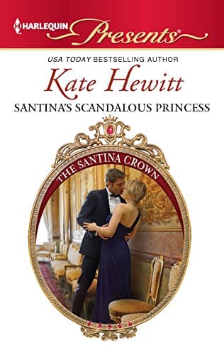 Cover of Santina's Scandalous Princess (By: Kate Hewitt)
