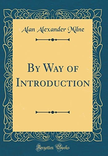Cover of By Way of Introduction