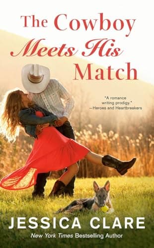 Cover of The Cowboy Meets His Match