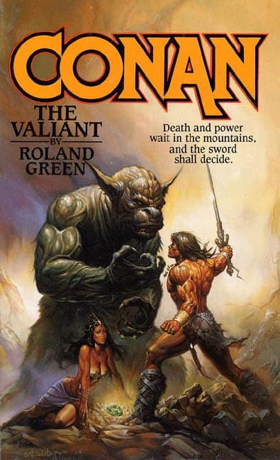 Cover of Conan the Valiant (By: Roland J. Green)