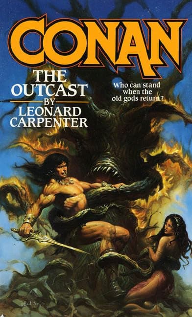 Cover of Conan the Outcast (By: Leonard Carpenter)