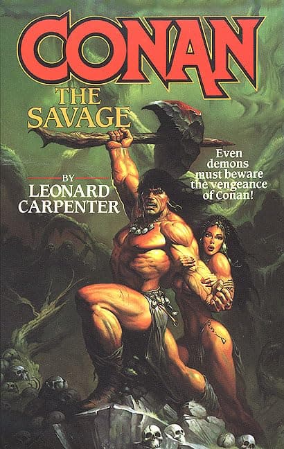 Cover of Conan The Savage (By: Leonard Carpenter)
