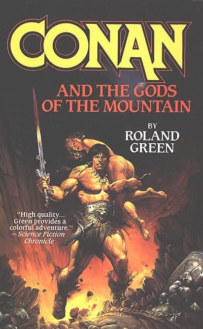 Cover of Conan and the Gods of the Mountain (By: Roland J. Green)