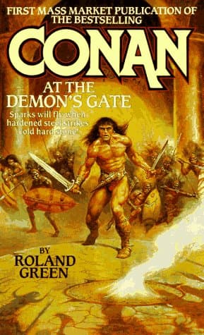 Cover of Conan at the Demon's Gate (By: Roland J. Green)