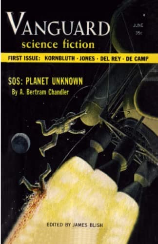 Cover of Vanguard Science Fiction, June 1958