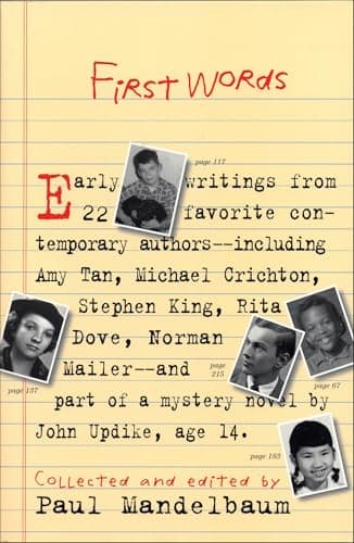 Cover of First Words: Earliest Writing from Favorite Contemporary Authors