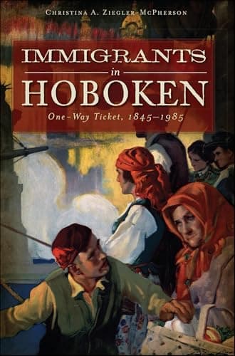 Cover of Immigrants in Hoboken: One-Way Ticket, 1845-1985 (By: Christina A. Ziegler-McPherson)