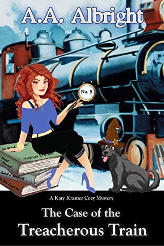 Cover of The Case of the Treacherous Train