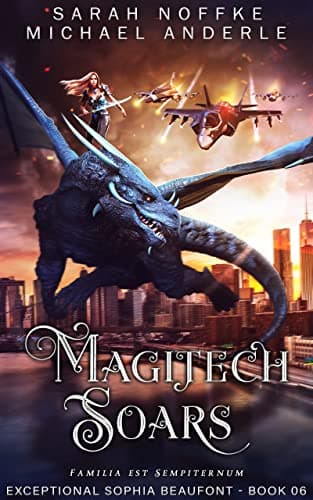 Cover of Magitech Soars (With: Sarah Noffke)