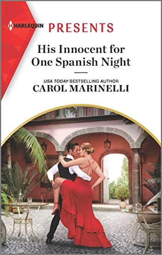 Cover of His Innocent for One Spanish Night