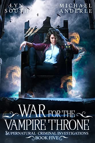 Cover of War for the Vampire Throne