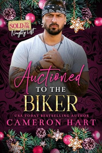 Cover of Auctioned to the Biker (By: Cameron Hart)